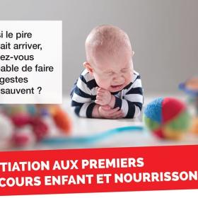 atelier premiers secours du nourrisson