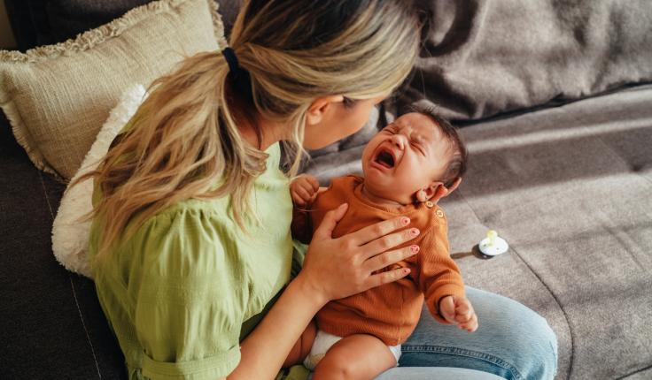 pleurs de bébé